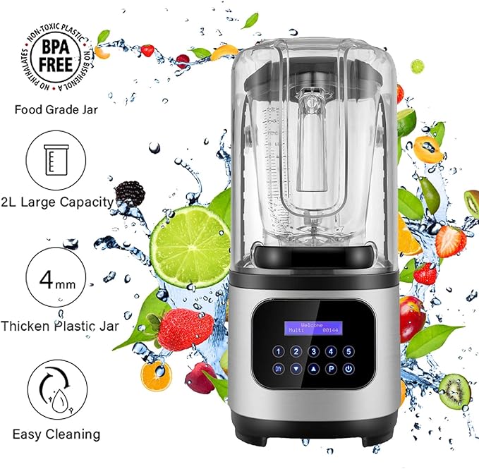 Blender Industrial  Food Blender 2000W - 2 L