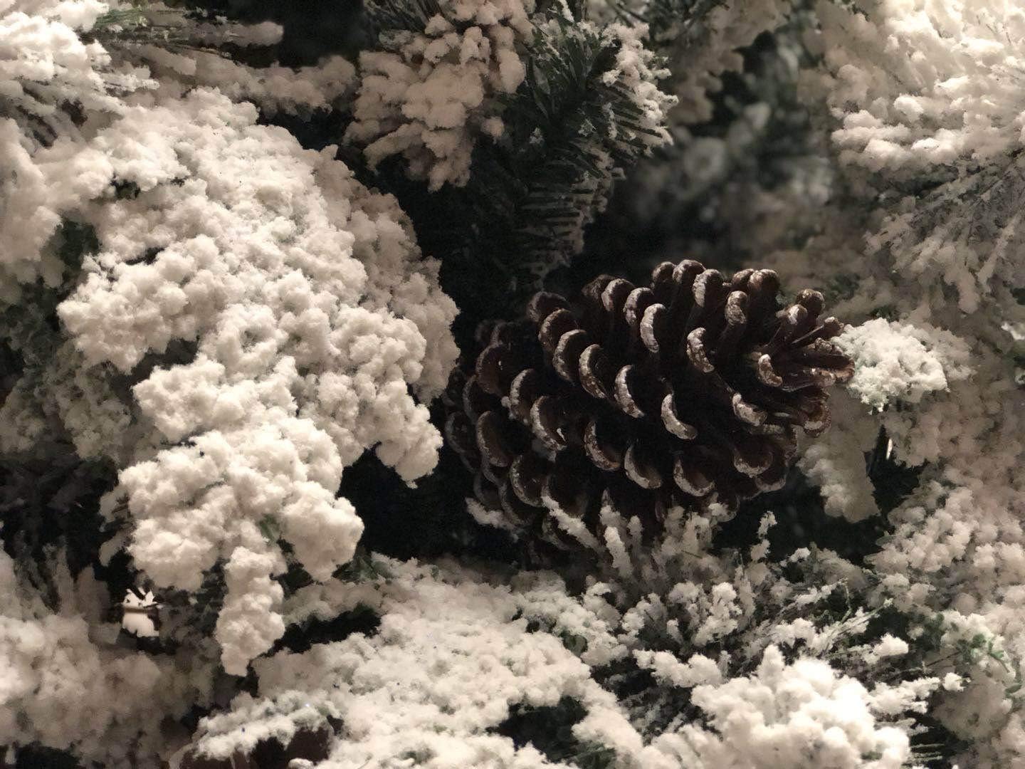 Christmas tree with LED light - 150cm