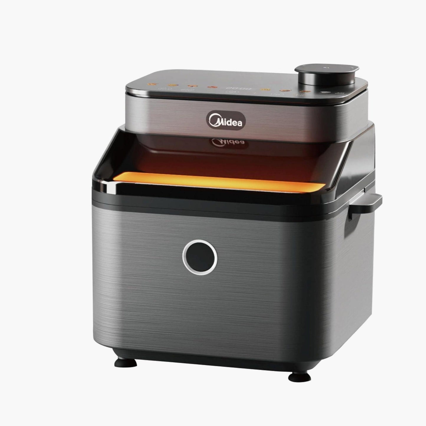 Midea  Air Fryer 7L capacity 1650 W power viewing window with eco-Light