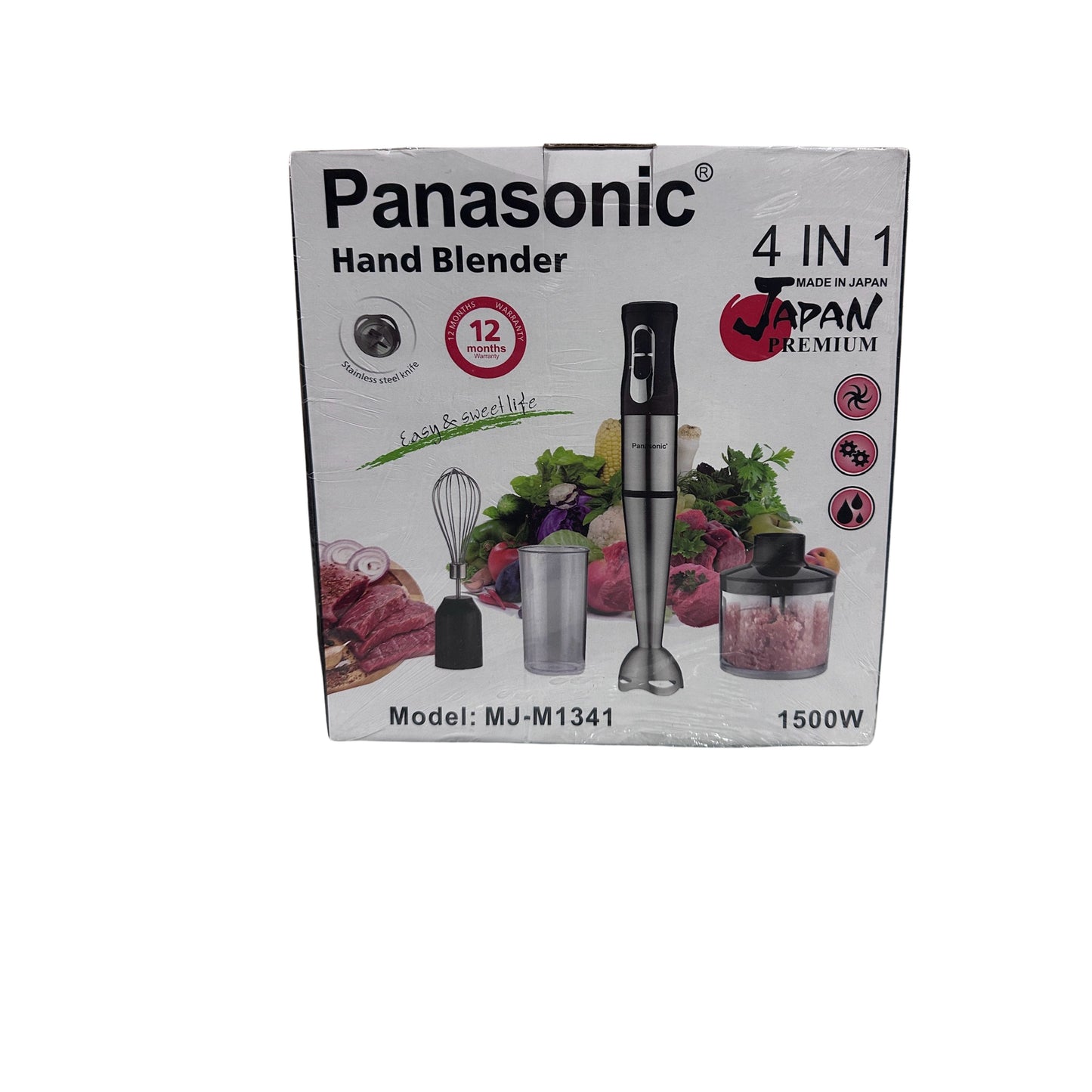 Panasonic 4 in 1 Hand Blender 1500 Watt