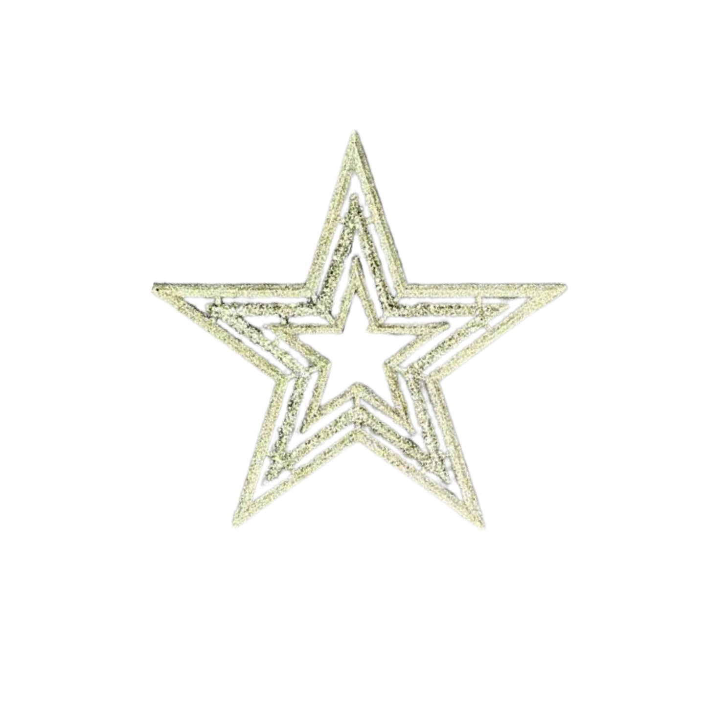 Star christmas ornaments Gold  - 40cm