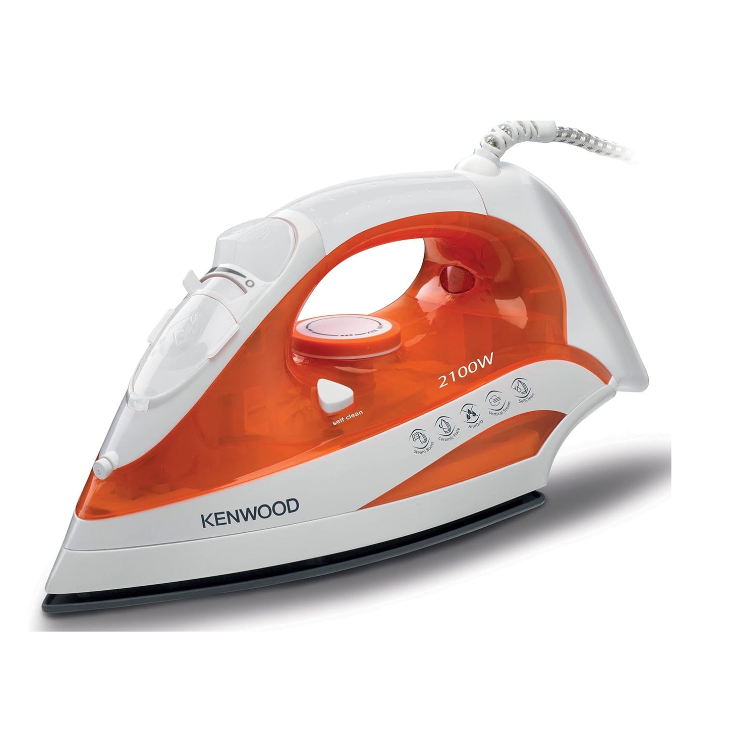 Kenwood Steam Iron 2100 Watt  Orange