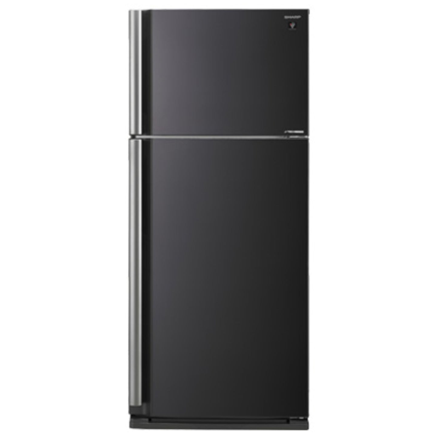 Sharp Refrigerator 692L - 185 cm -  mirror black with buttons
