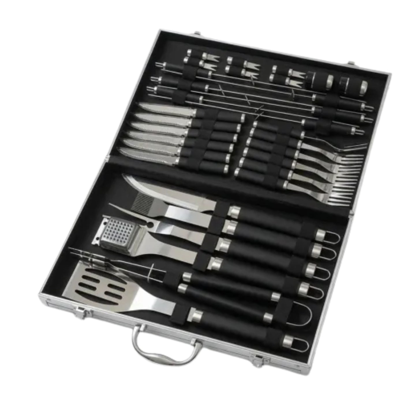 Mobex 33-Piece BBQ Tool Set – Grill Like a Pro