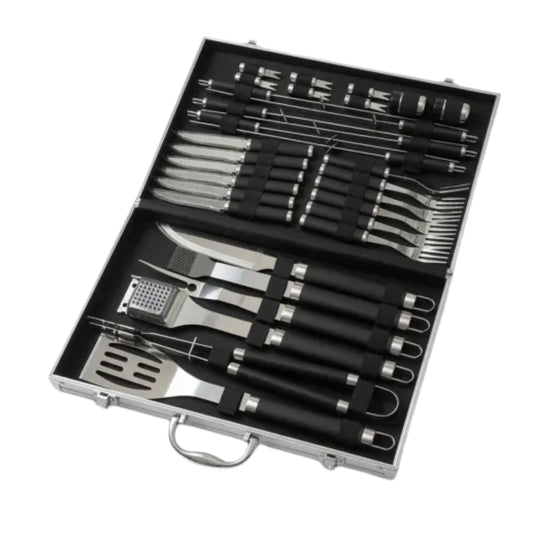 Mobex 33-Piece BBQ Tool Set – Grill Like a Pro