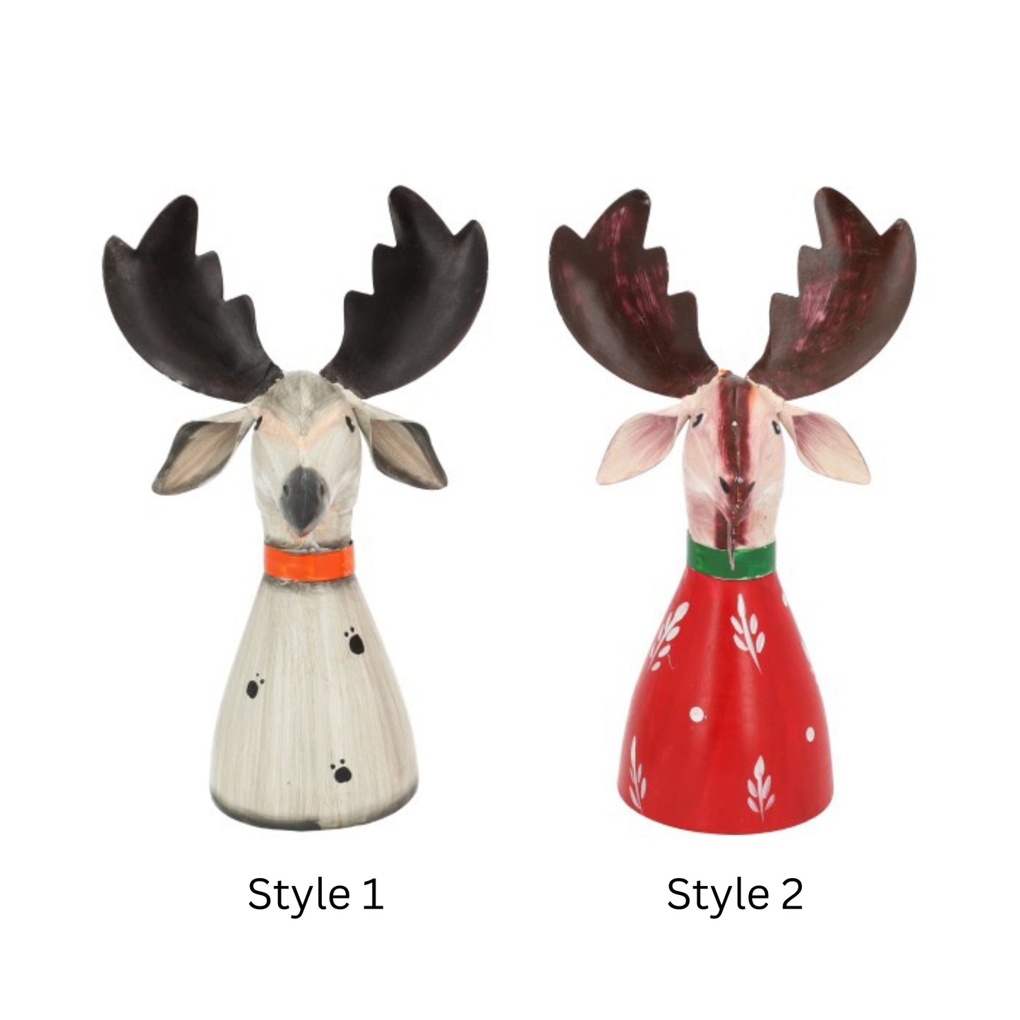 Deco Natal Pari Moose  L=14cm W=11cm H=21cm