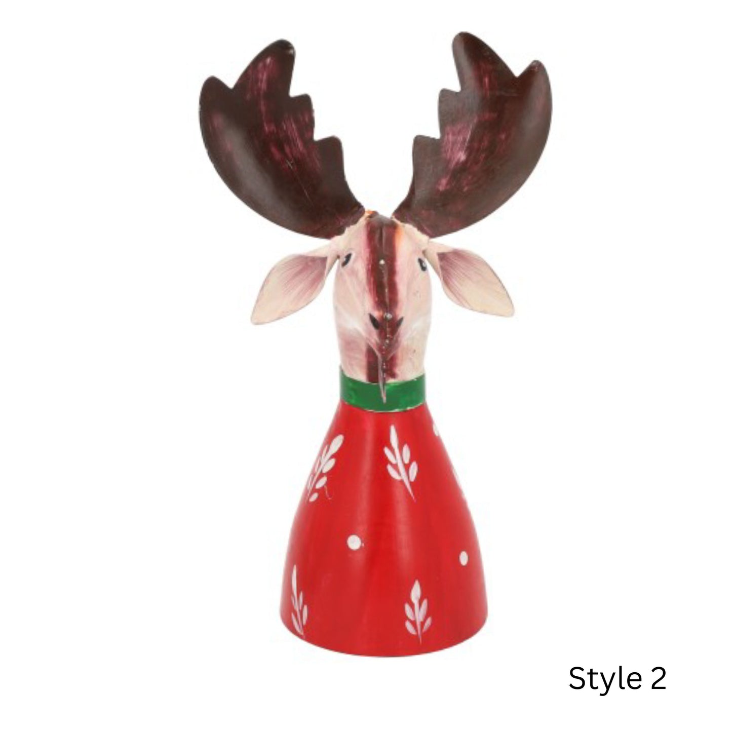 Deco Natal Pari Moose  L=14cm W=11cm H=21cm