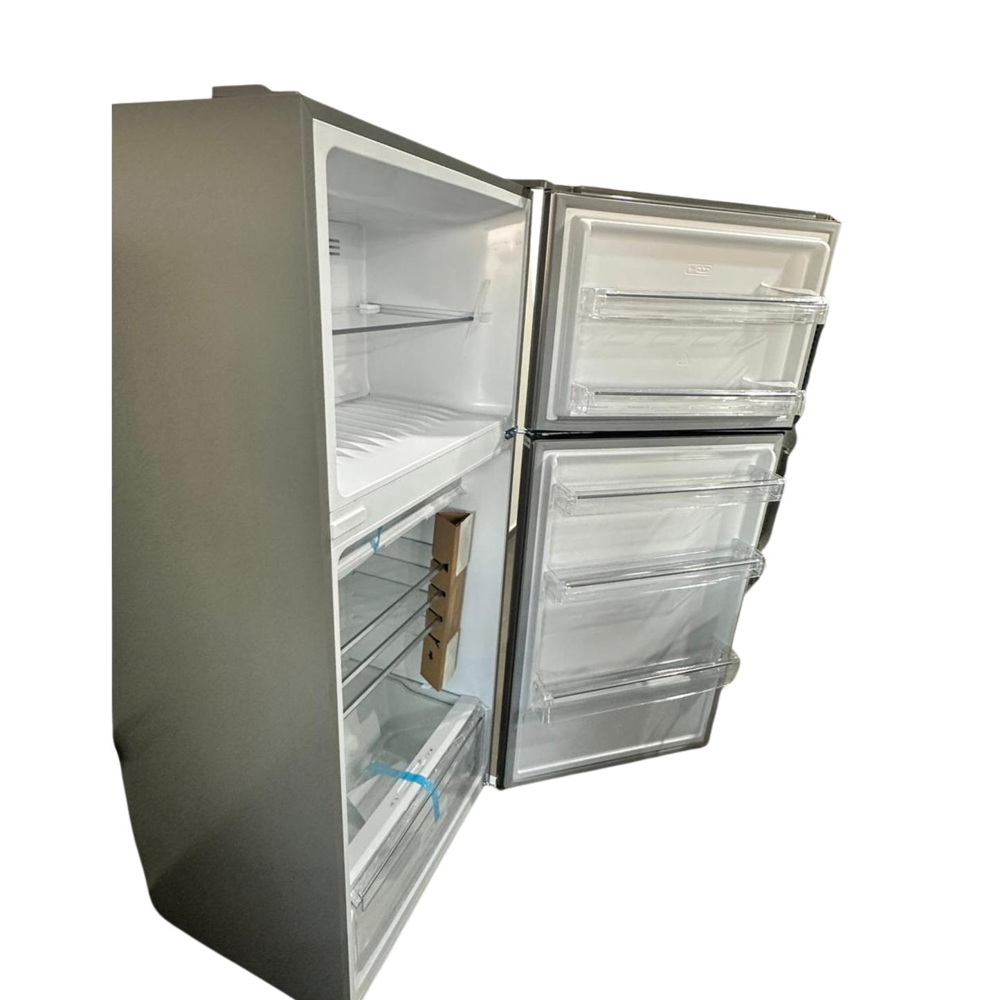 Tecnomatic Fridge Stainless Steel 180 cm Height - Silver