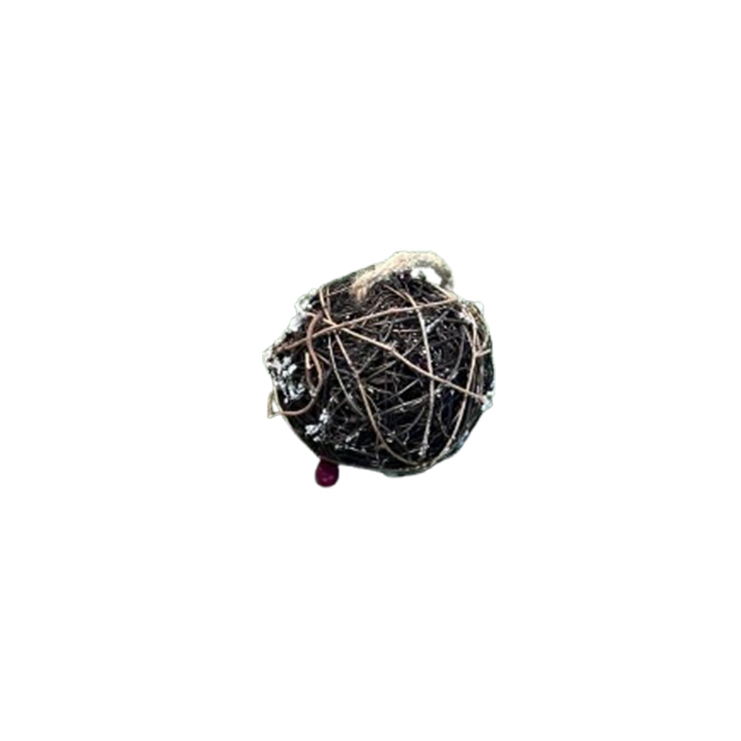 Hanger wooden ball 10.5cm