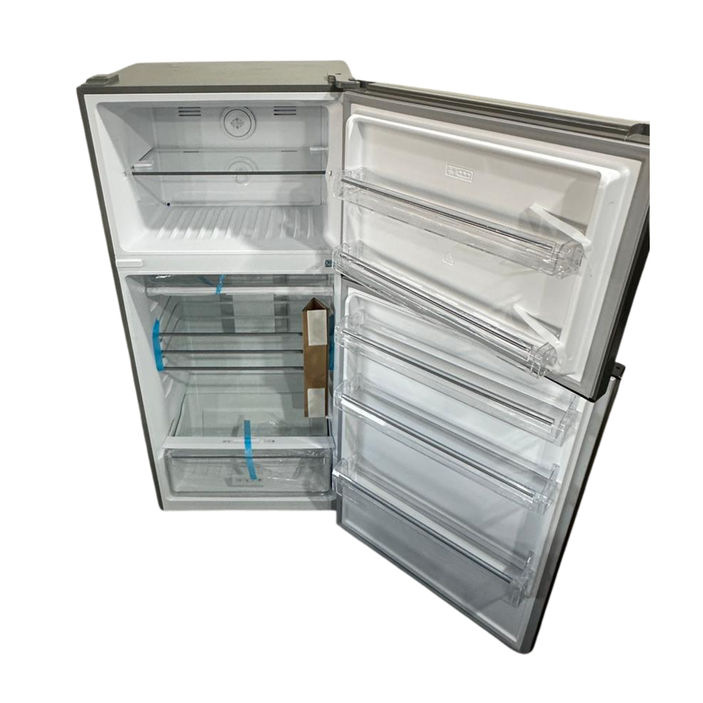 Tecnomatic Fridge Stainless Steel 180 cm Height - Silver