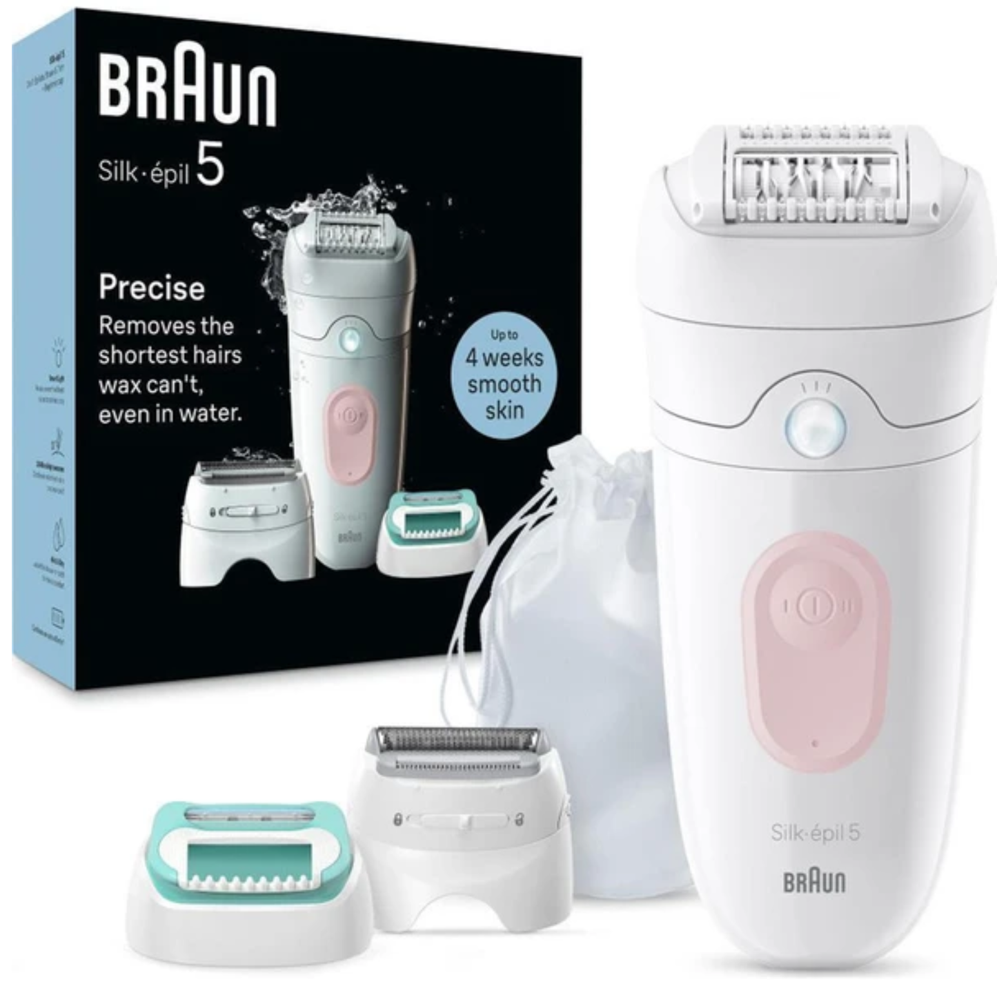 BRAUN SILK EPIL EPILATOR WET & DRY SE5-050