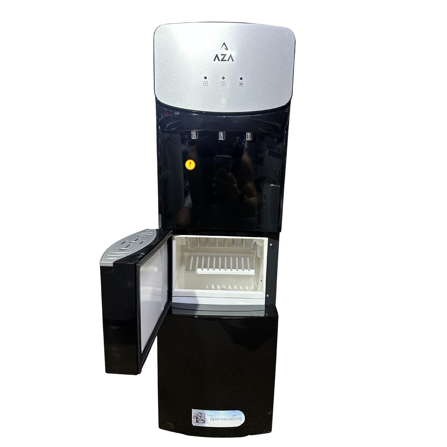 AZA top load water dispenser with ice maker