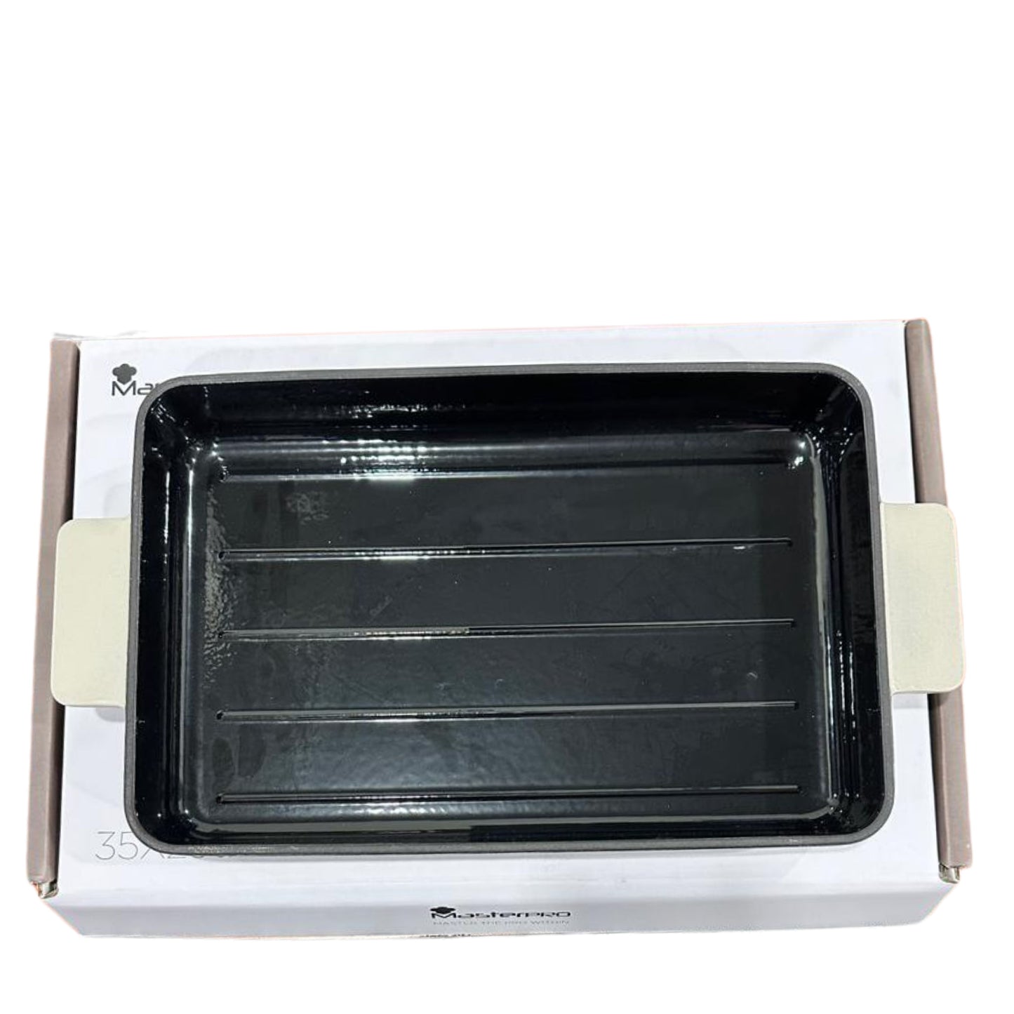 Masterpro eternal ovenform cast iron tray - 35cm
