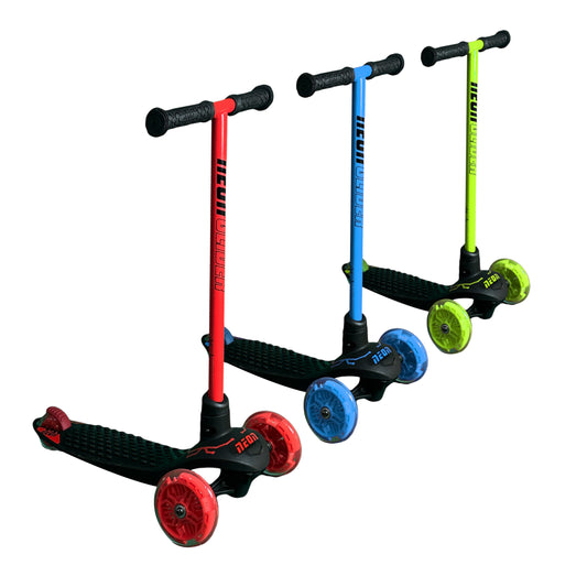 AIR LED neon gliding scooter