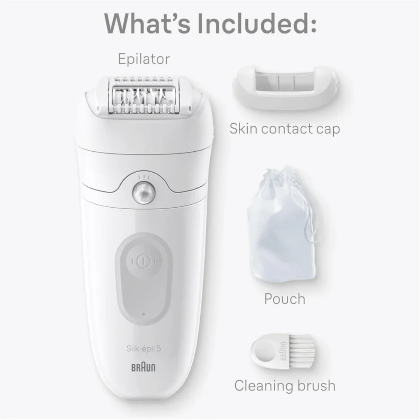 Braun Silk-épil 5 Epilator +2 extras