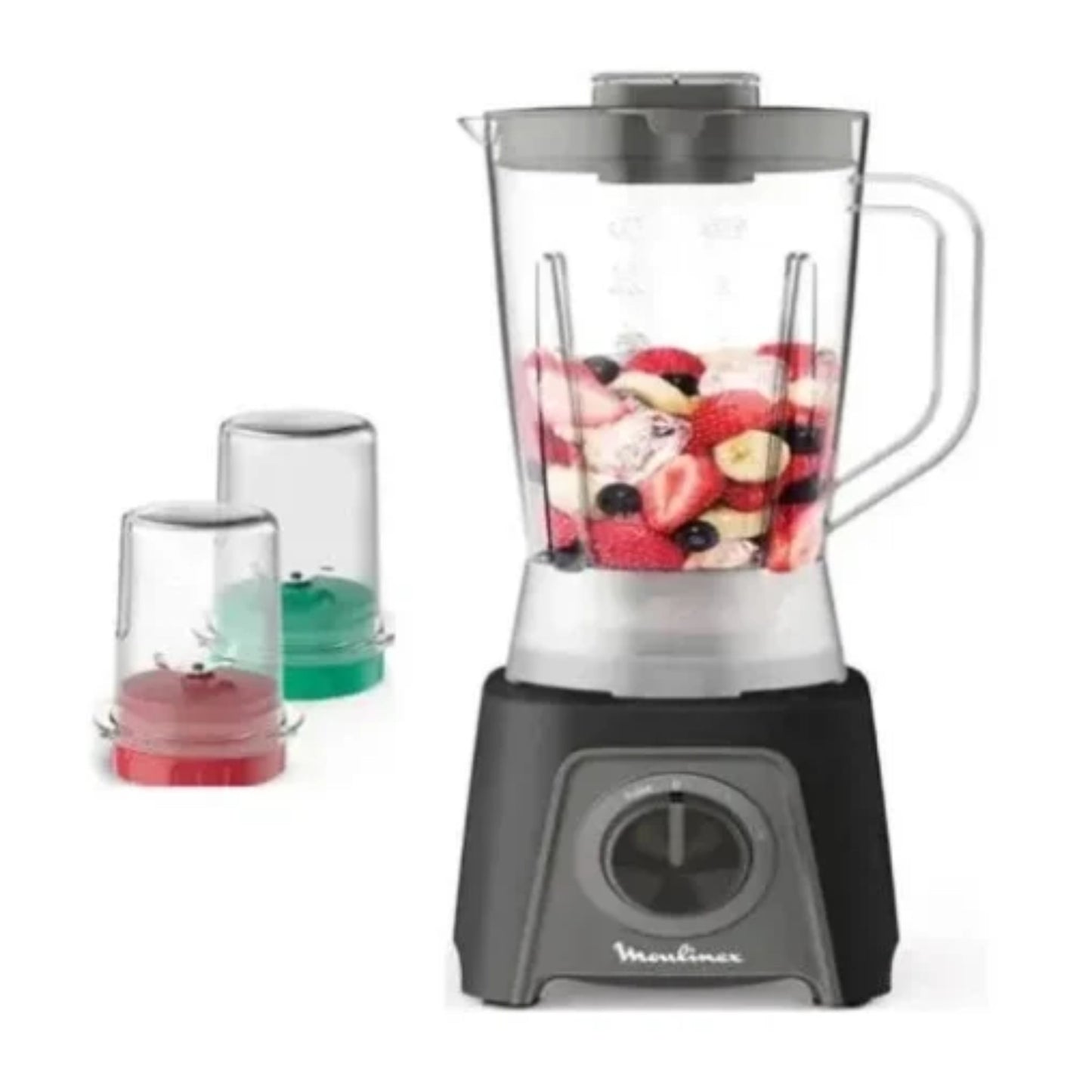 Moulinex  Blender Blendeo+ 2 Sp 2 Acc 2 Jar  1.5L 400W