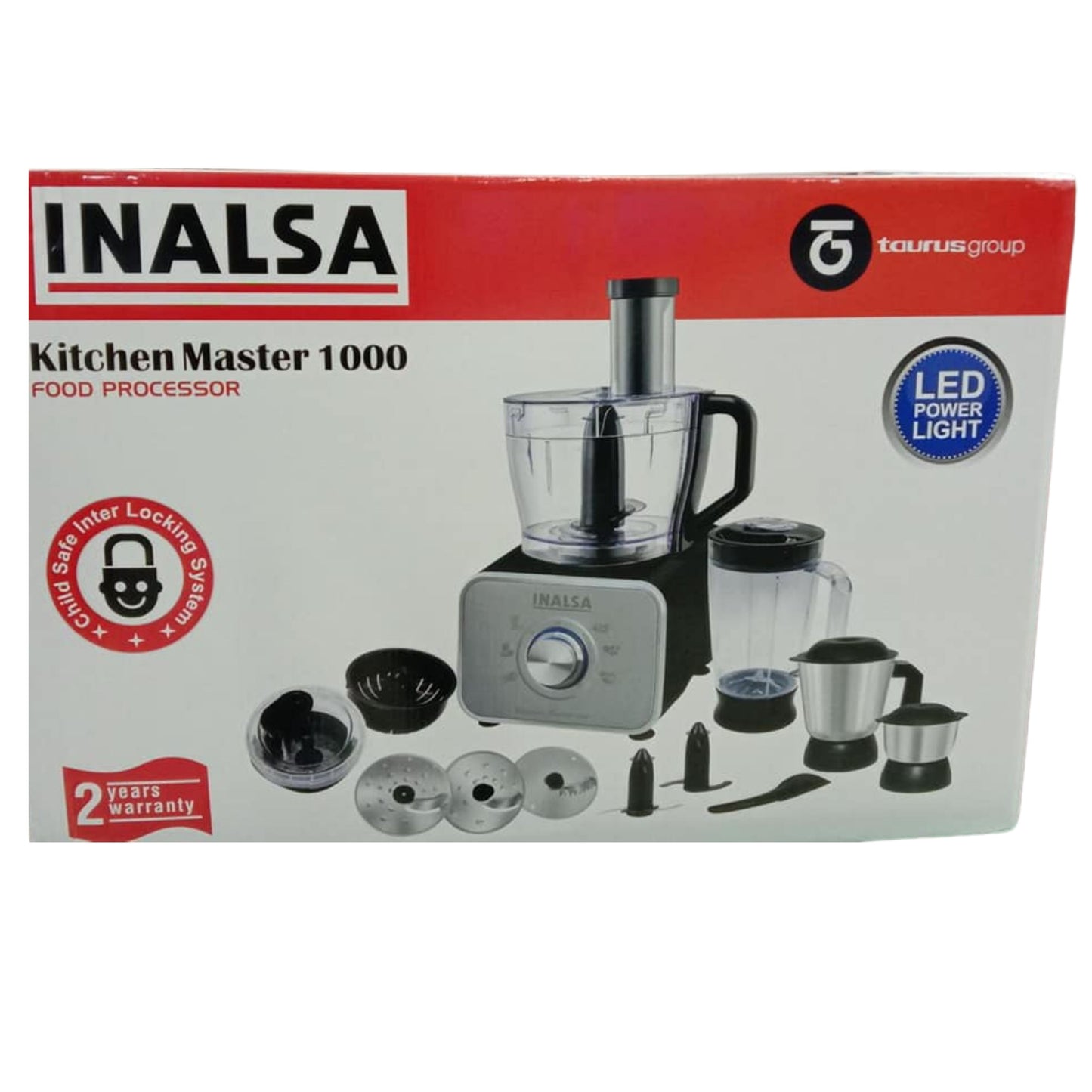 Inalsa Multifunctional Food Processor – 800w – 3.5L