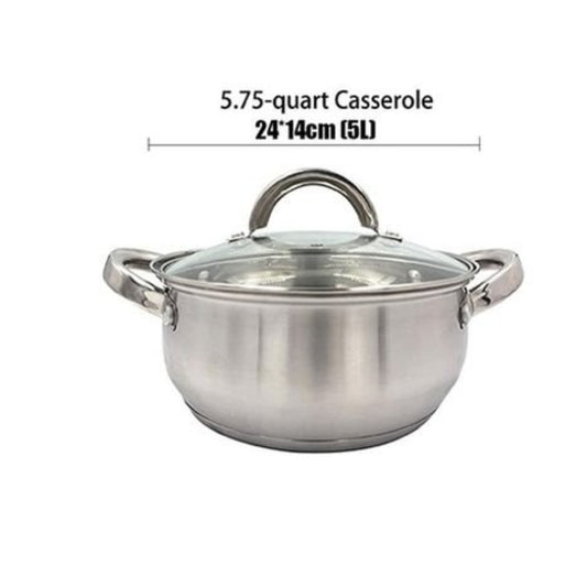 Avinas, 24*14cm (5L) frying pan w/ lid