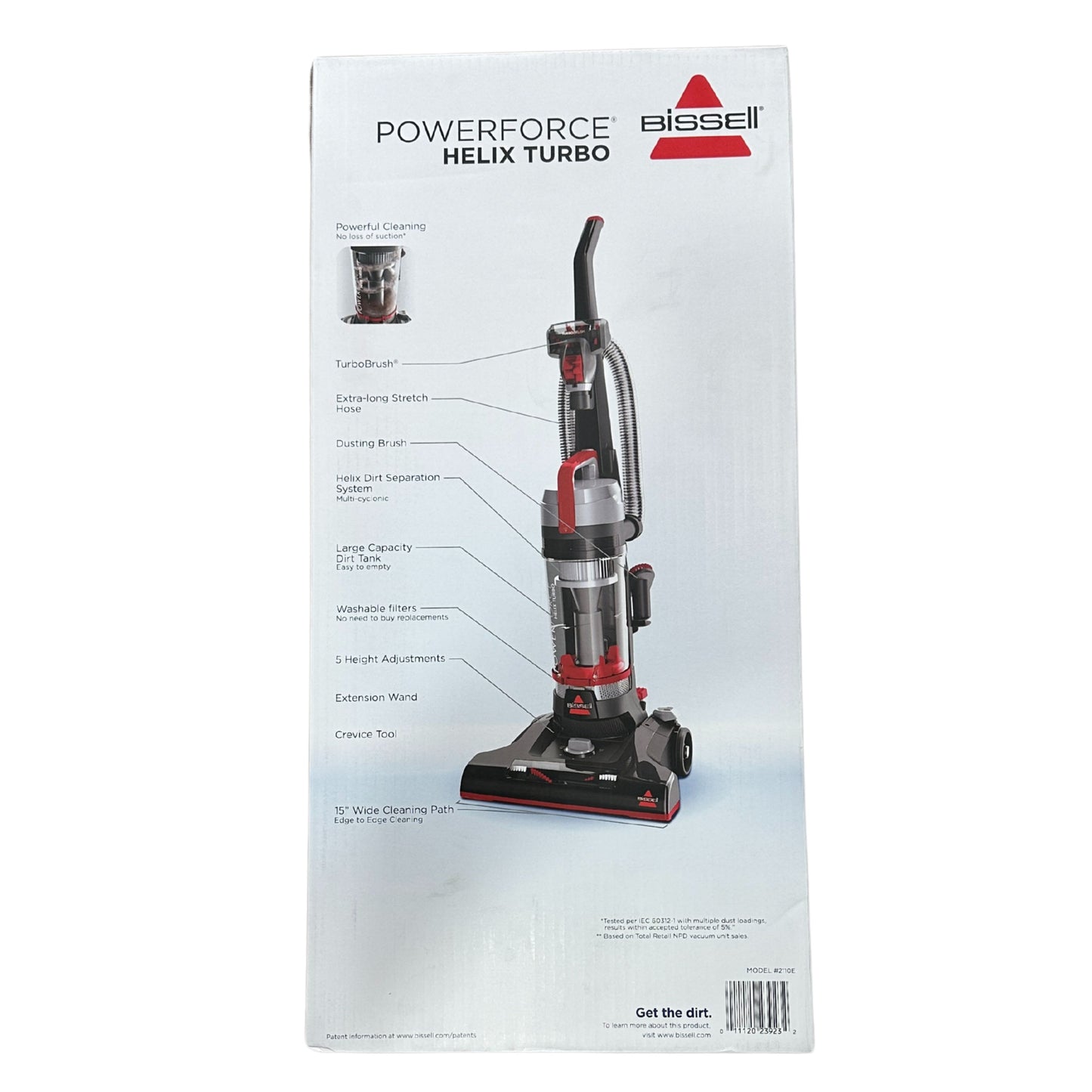 Bissel carpet cleaner + vacuum PowerForce® Helix™ Turbo