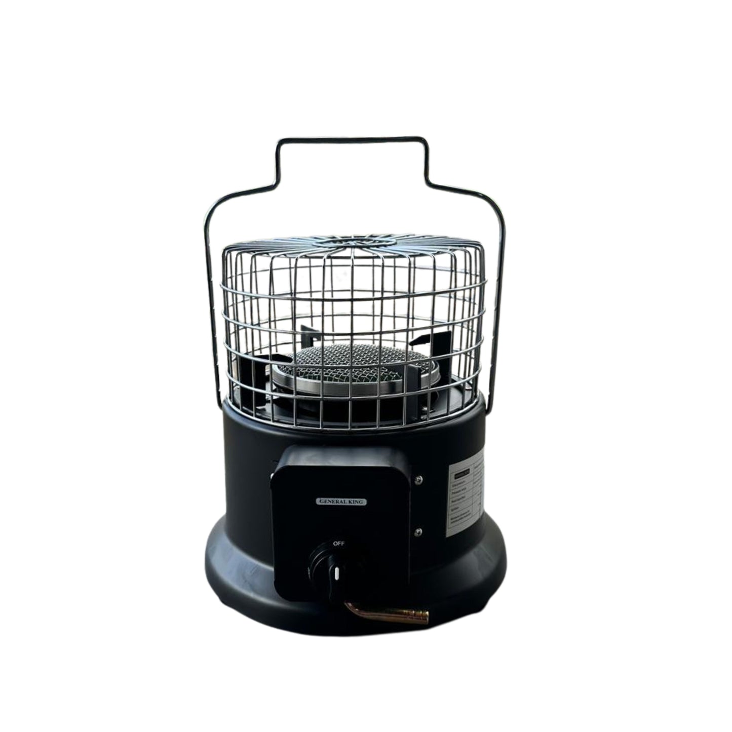 General King Outdoor/indoor  GAS Heater, for heating and cooking- Black