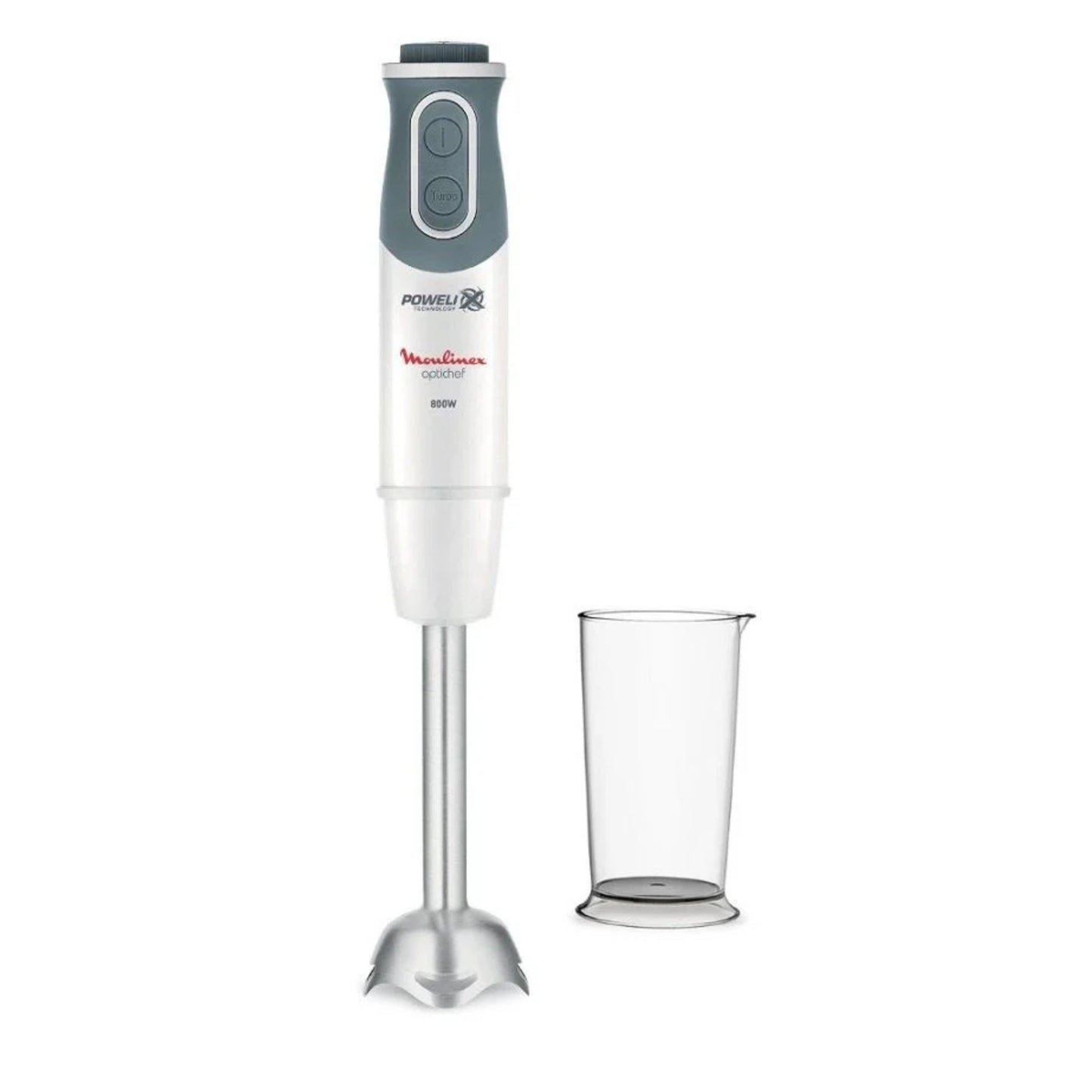 MOULINEX Optichef Hand Blender, 800 Watts, White,