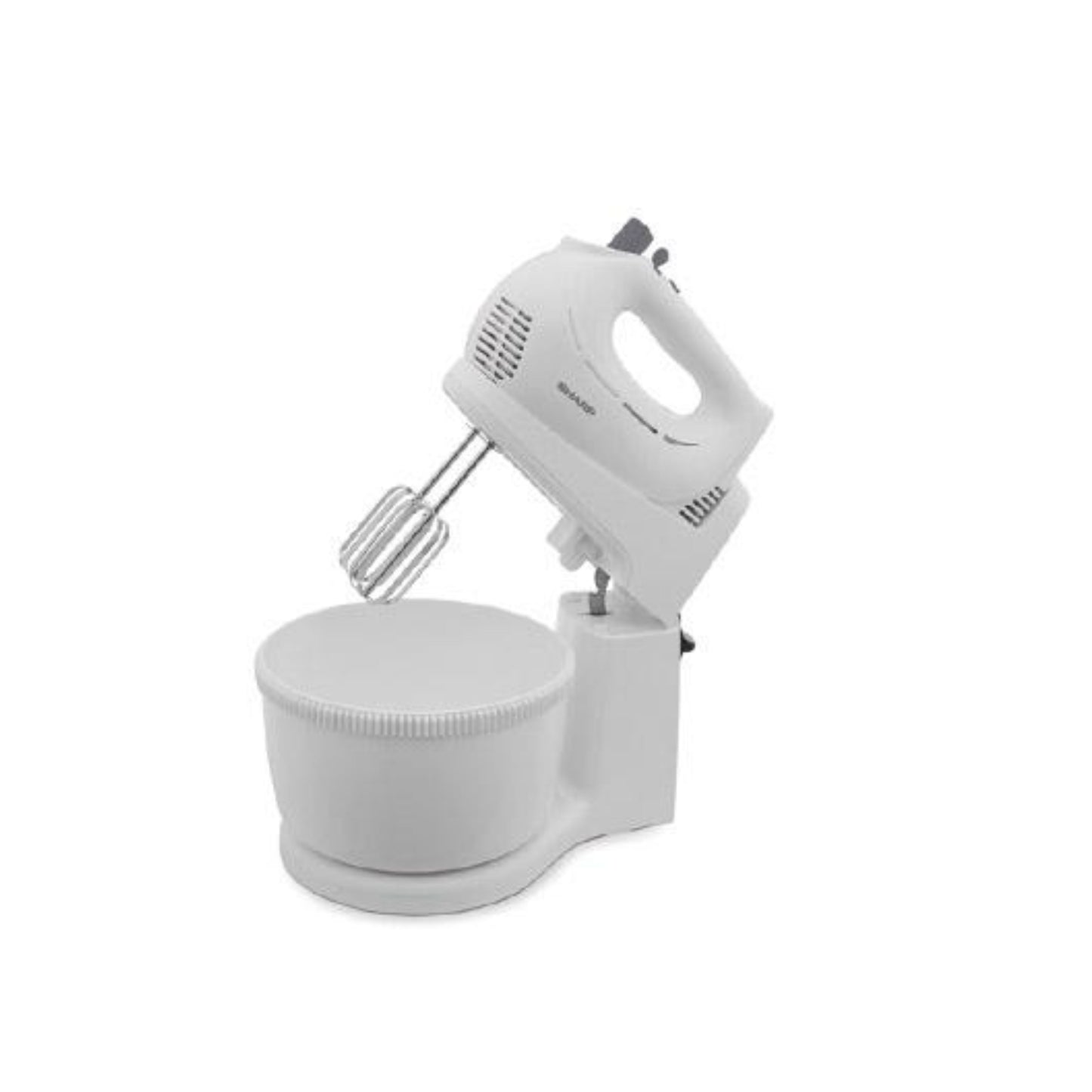 Sharp – Stand Mixer 2-in-1 Hand Mixer 250W White