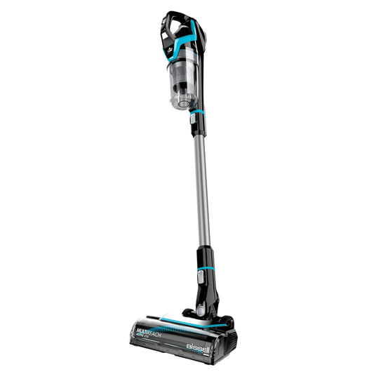 Cordless Stick Vacuum with 30-min Runtime, Tangle-Free Brush Roll, LED Headlights, XL Tank, Multi-Level Filtration