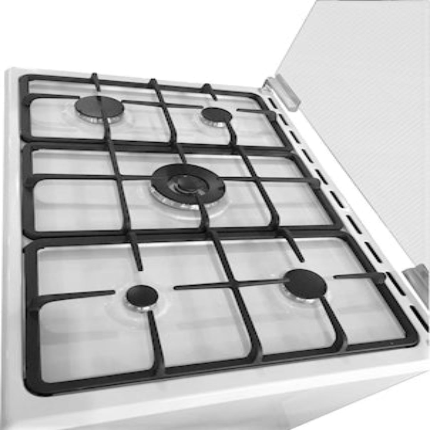 Gas Cooker white 90cm
