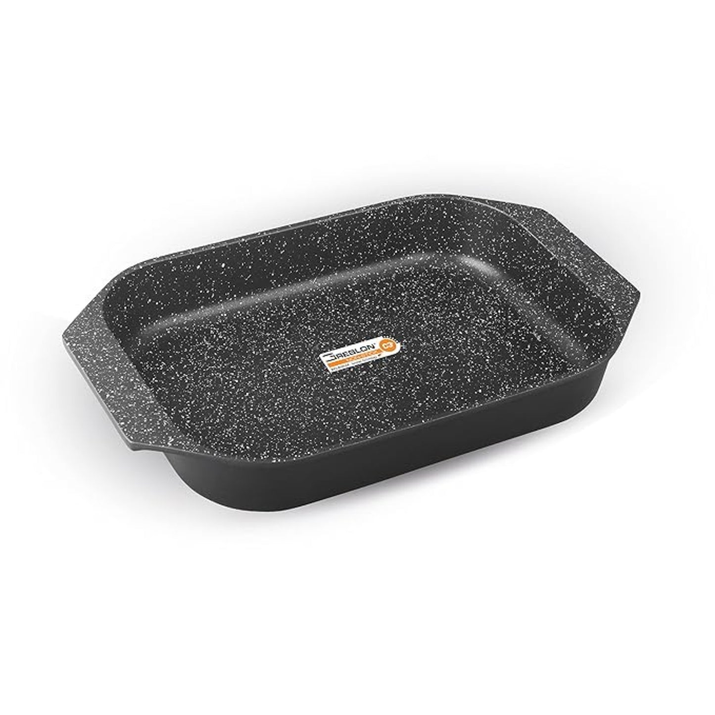 Müller Kitchen PFOA Rectangle Die Cast Aluminum Free Baking Tray (Black, 4.4L, 35cm)