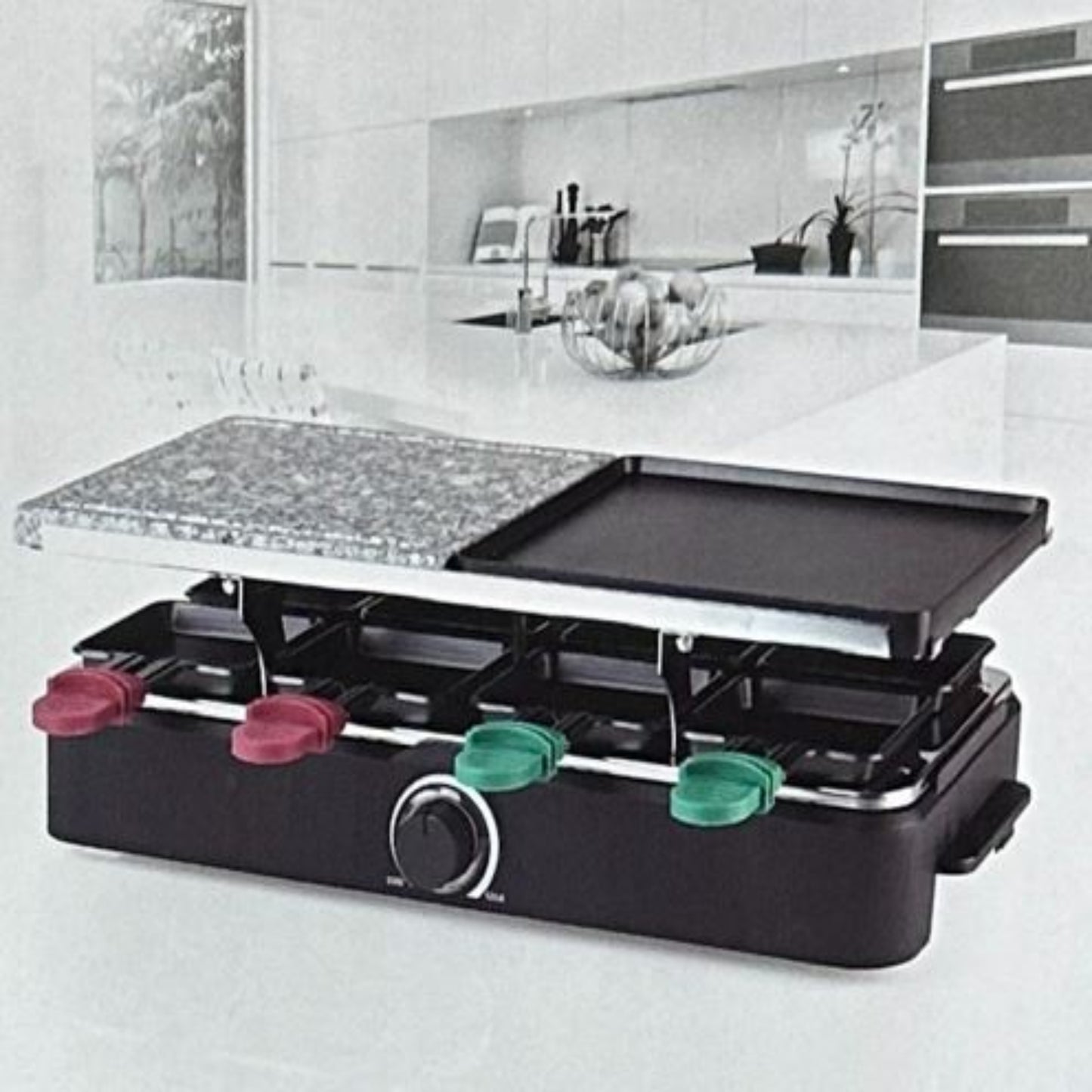 Raclette-Grill 1400W for 8 persons