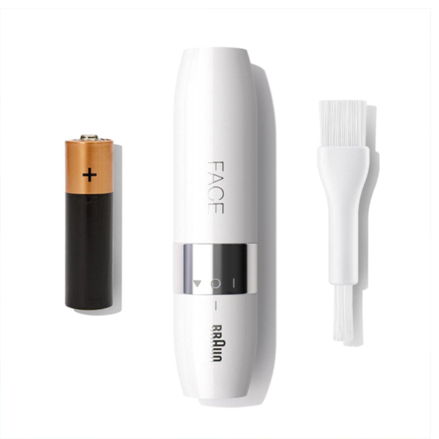 Face Mini hair remover  with Smartlight, white