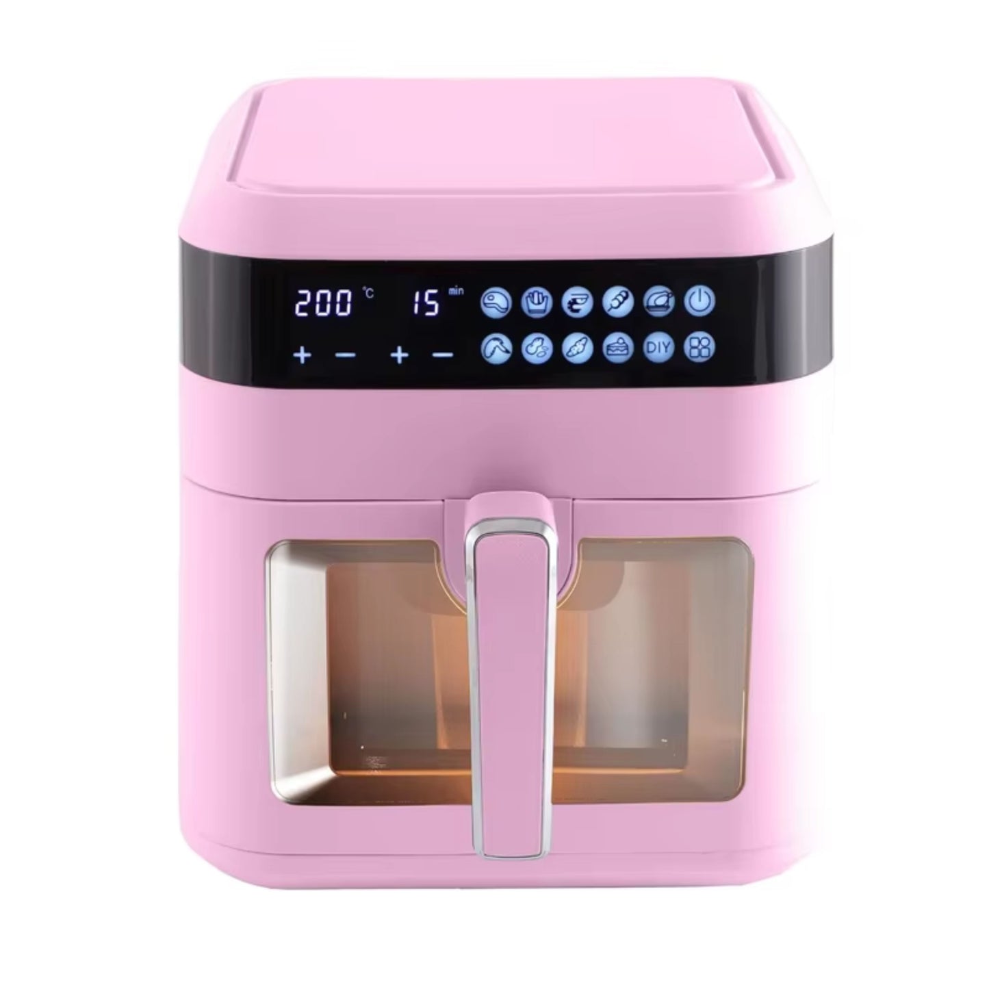 DMS XXXL 7 Litre - 1600W  Hot Air Fryer, Deep Fryer, Oven, Hot Air Grill, Cooker, Grease-Free and No Oil, Includes 10 Programmes and Digital Touch Display, Timer,