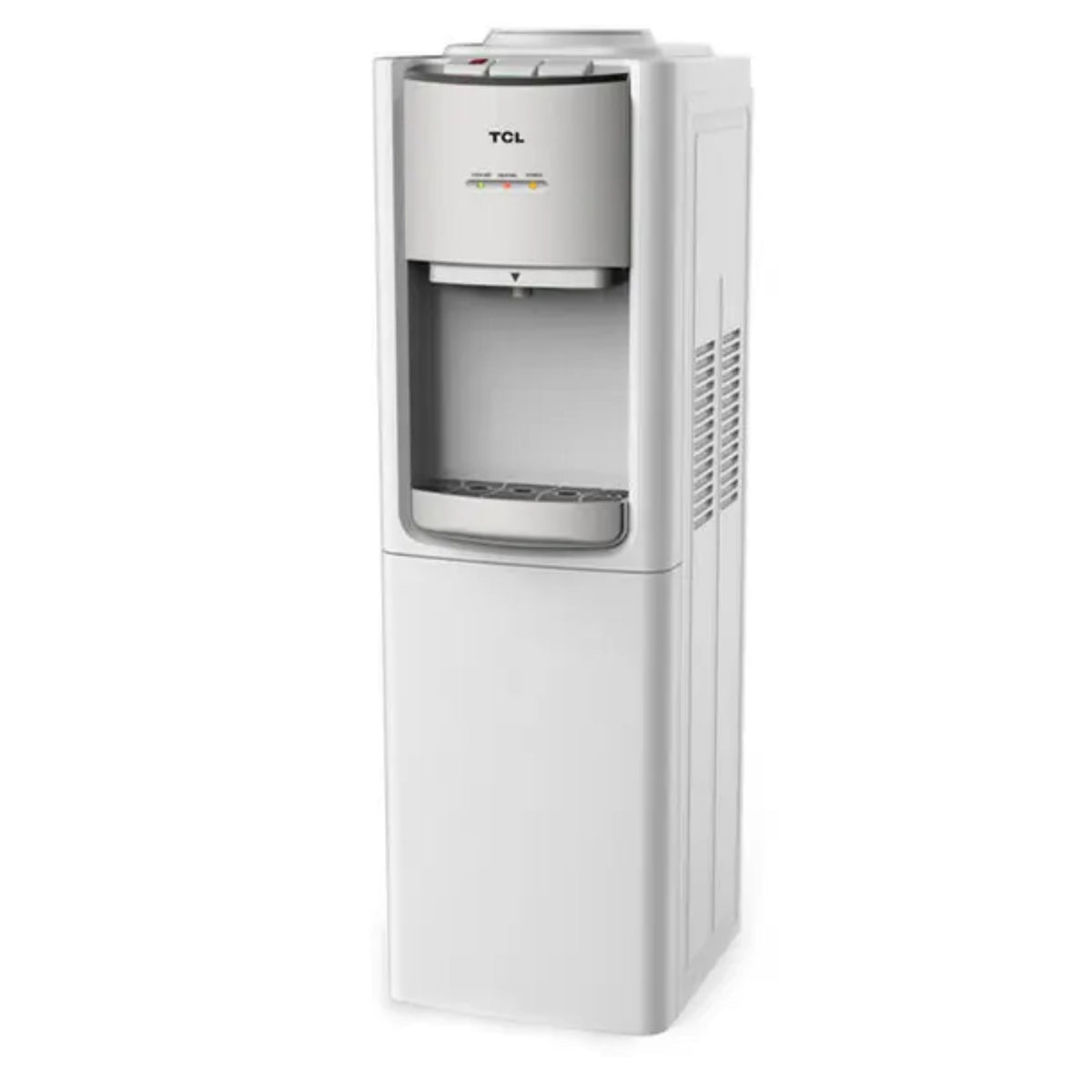 TCL, Water Dispenser Black With Storage Cabinet - White