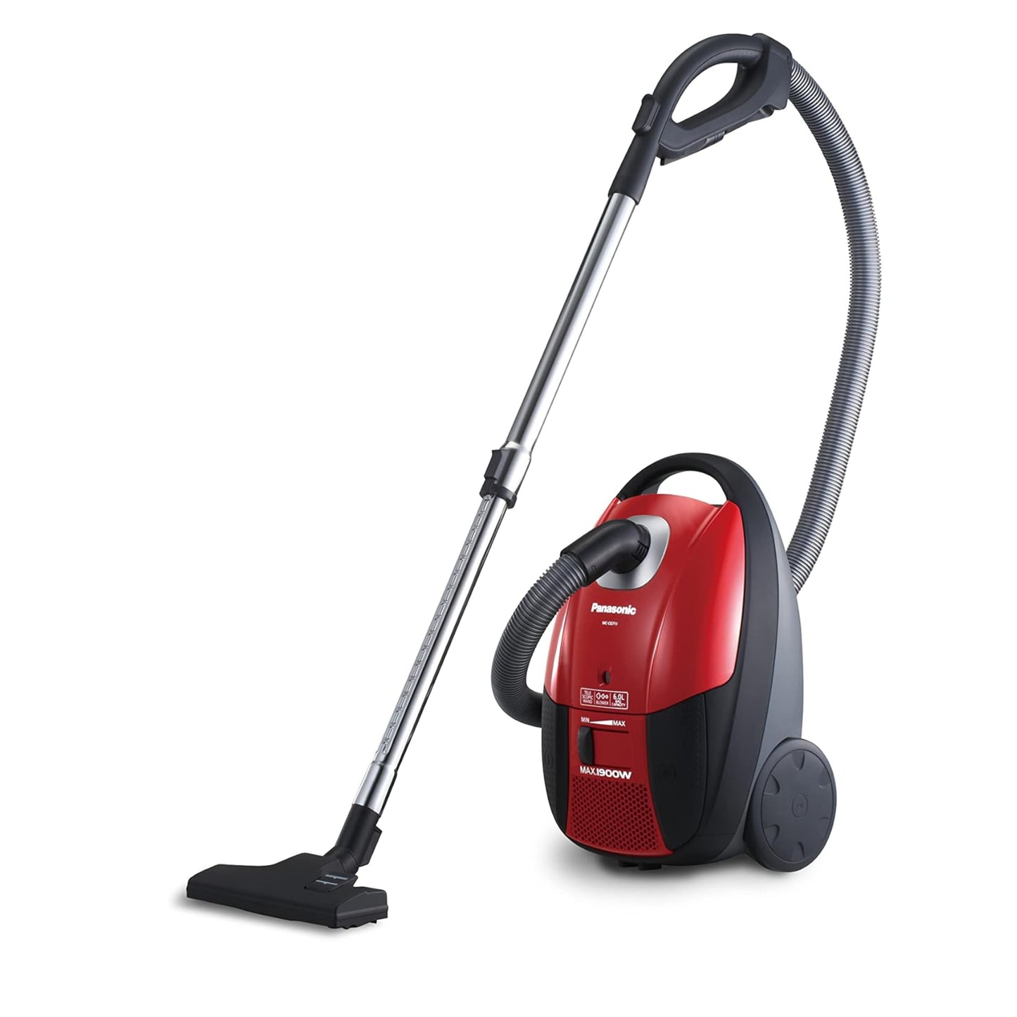 Panasonic Vacuum Cleaners, (6L), Input Power 1900W, Suction Power W340, Made In Malaysia