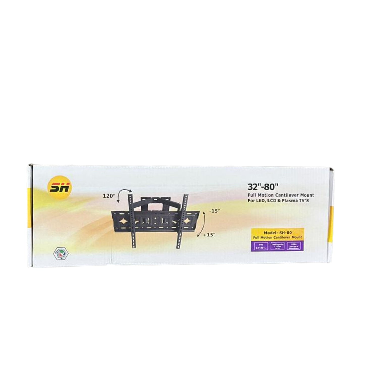 SH moveable Wall Stand 32'' to 80''