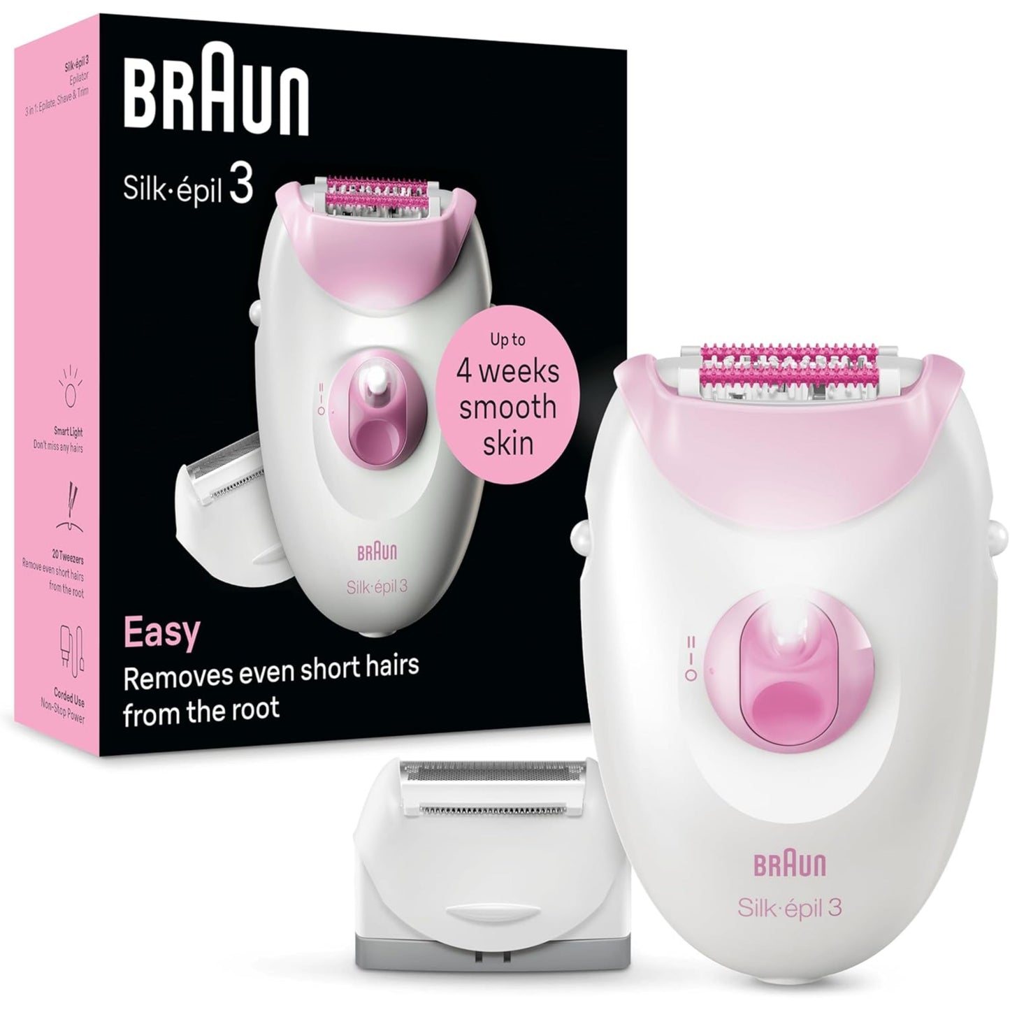 Braun  Epilator with 1 attachment