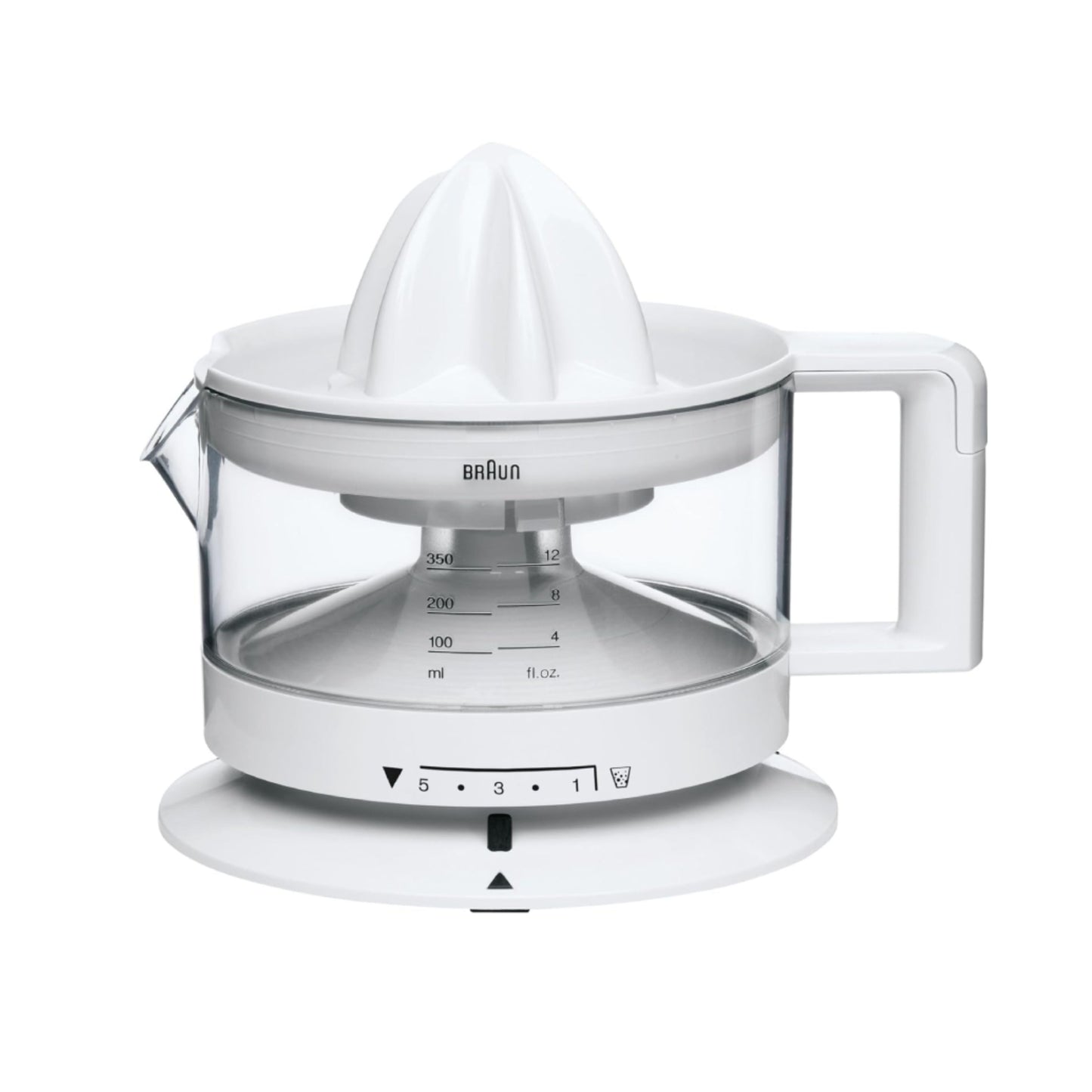 Braun House Hold  Electric Citrus Press Juicer  - white