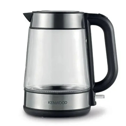 Kenwood Glass Electric Kettle 1.7L 2200W Clear/Steel