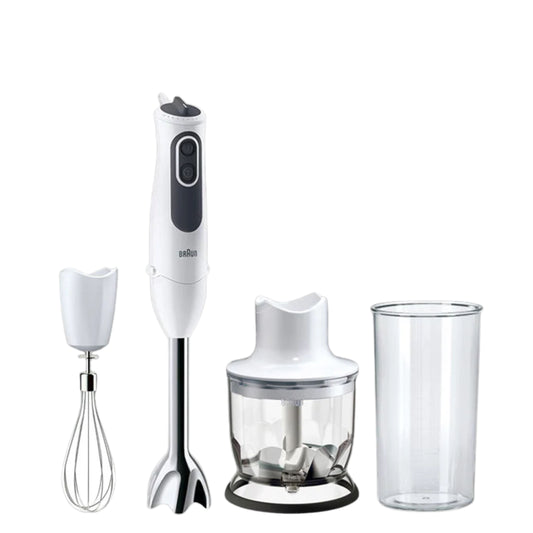 Braun MultiQuick 3  Hand Blender 750W 11-Speed White/Charcoal