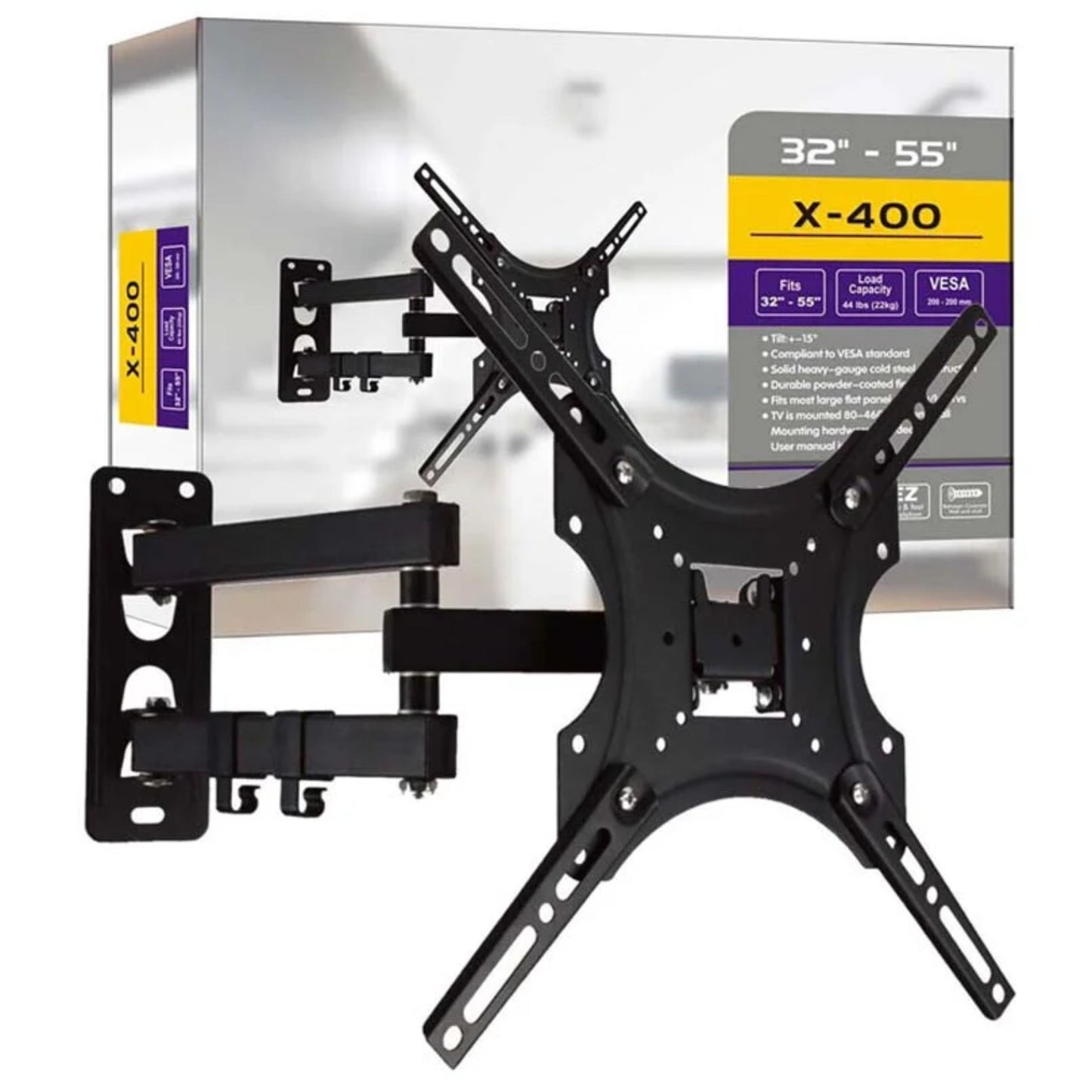 X -400 32'' - 55'' tv moveable wall bracket