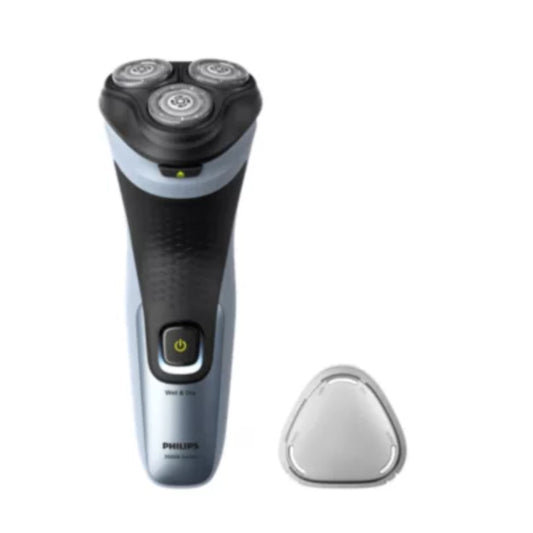 Philips  Shaver 3000X Series Wet & Dry Electric Shaver – 27 Blades, 3D Floating Heads, Pop-Up Trimmer & 45min Runtime