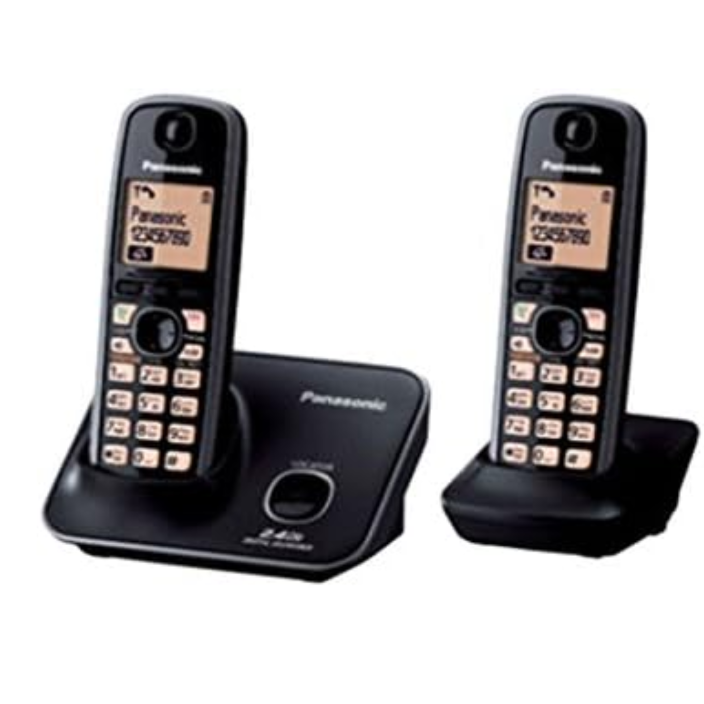 Panasonic Cordless Phone (Black) double handy