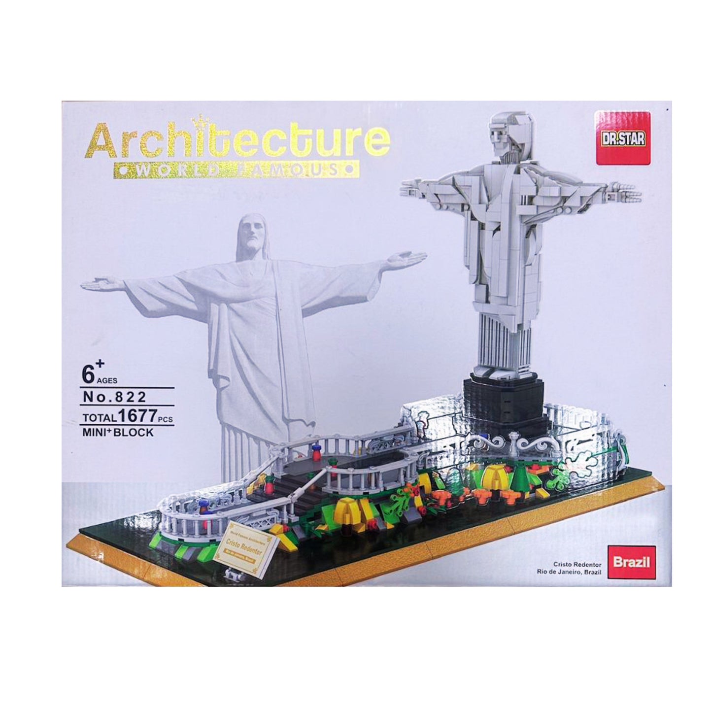 Cristo Redentor - Rio de Janeiro, Brazil - 1677 pcs