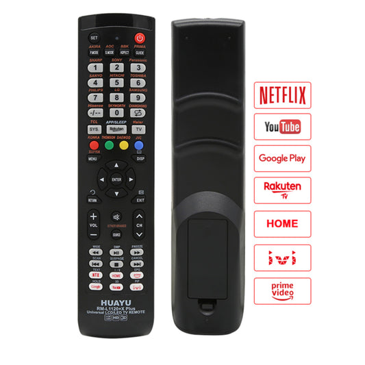 HUAYU  Universal Remote Control for All Brand LCD LED HDTV 3D Smart TV Remote