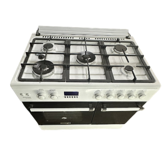 Fratelli onofri gas cooker 5 burners 2 Doors - Super White