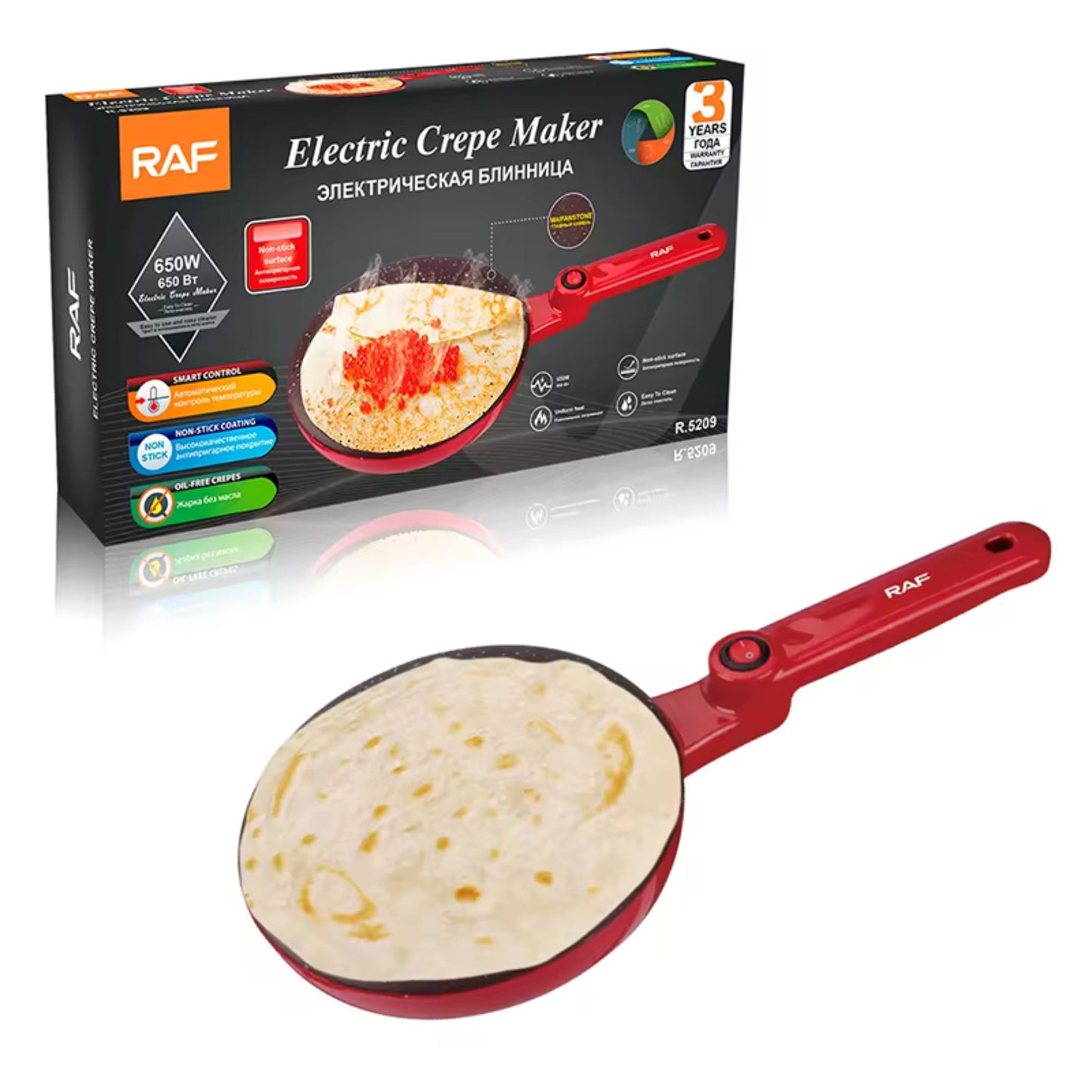 Electric Pancake Pan Electric Pancake Pan  650W