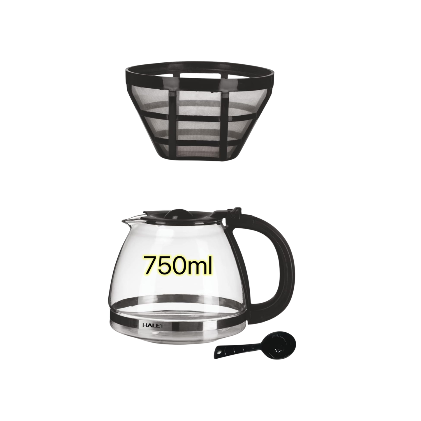 HALEY 650W Coffee Maker/750ml