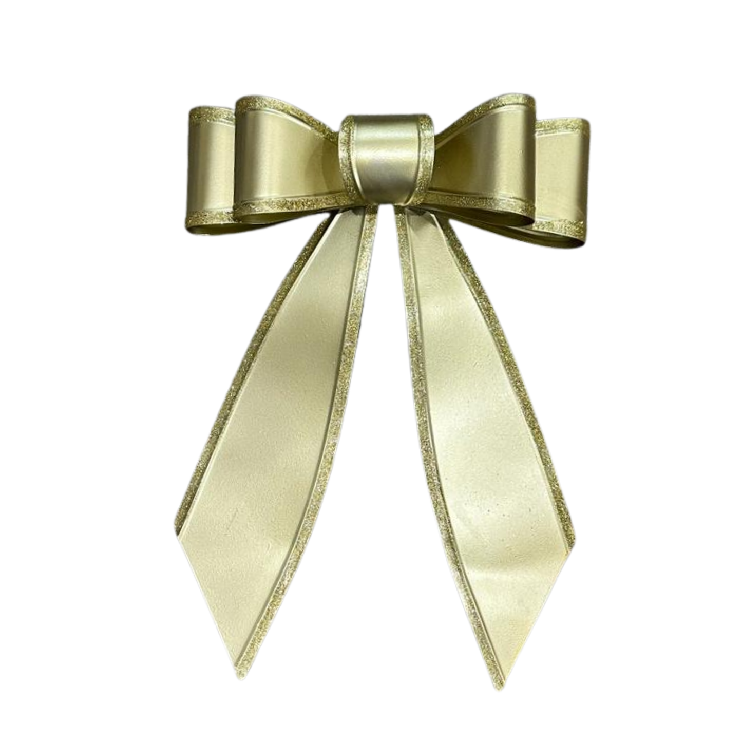 Glittery Bow  48cm - Gold