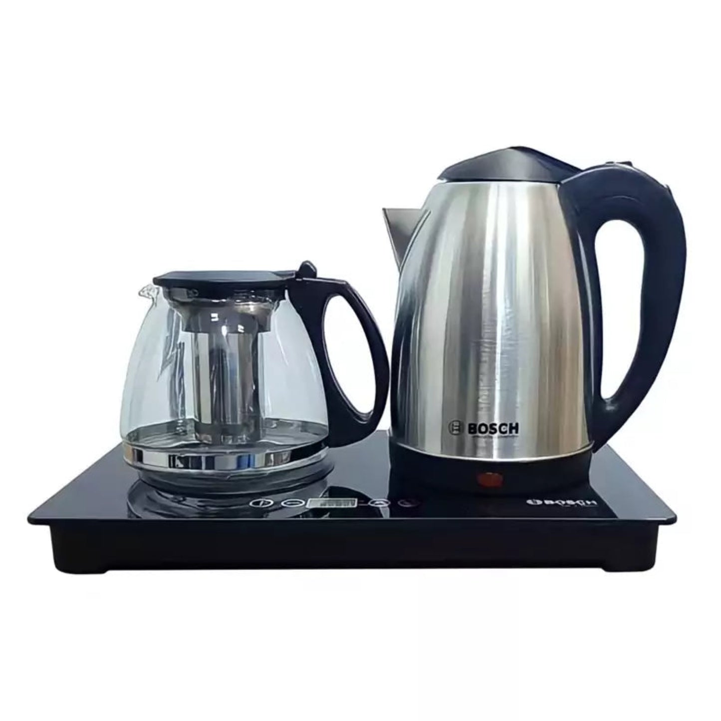 Bosch Stainless Kettle With Tea Maker 2L / 1.2L