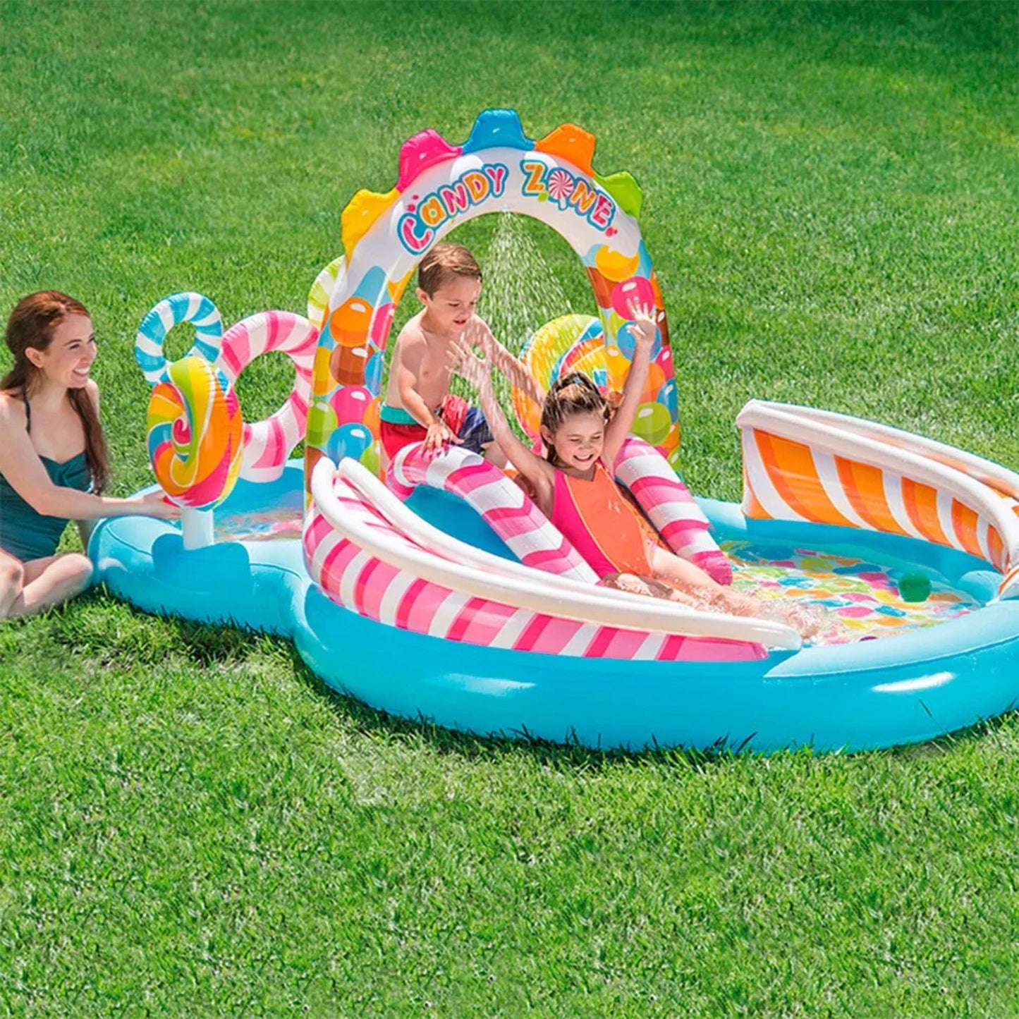 Intex Candy Zone Play Center 295cm x 191cm x 131cm - 206 Litres
